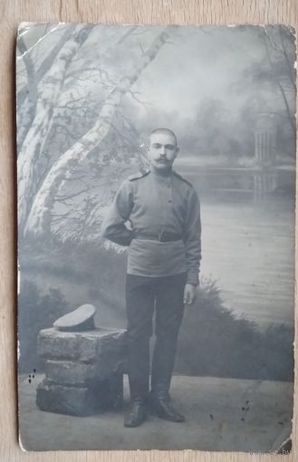 Фото военного. 1916 г. 9х14 см.