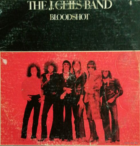 The J. Geils Band /Bloodshot/1973, Atlantic, LP-RED, EX, USA, Red vinyl