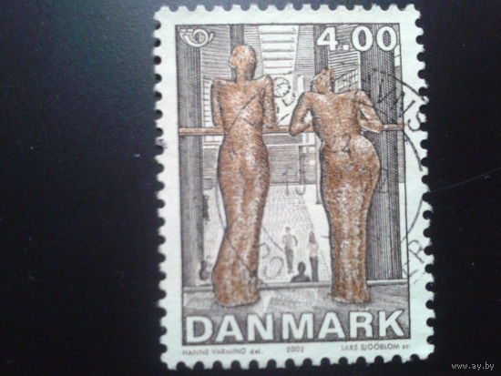 Дания 2002 скульптура