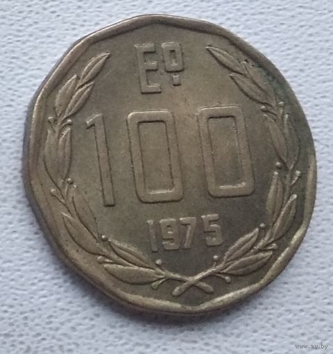 Чили 100 эскудо, 1975 6-6-25