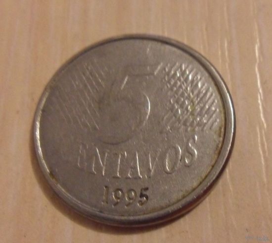 5 сентаво Бразилия 1995 г.в.