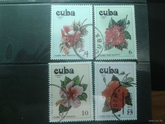 Куба 1978 Цветы