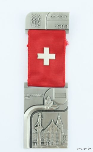Швейцария, Памятная медаль 1988 год .