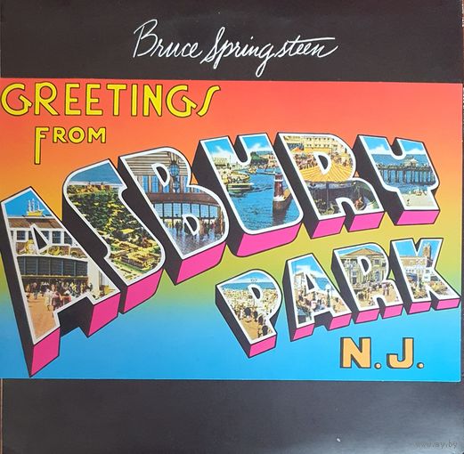 Bruce Springsteen. Greetings from Asbury Park. N.J.