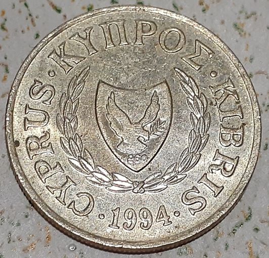 Кипр 10 центов, 1994 (14-8-5)