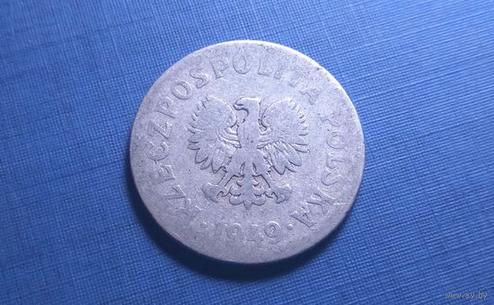 50 грошей 1949. Польша.