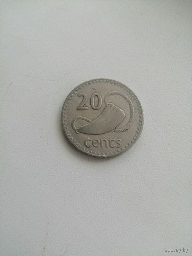 20 Центов 1969 (Фиджи) Елизавета II
