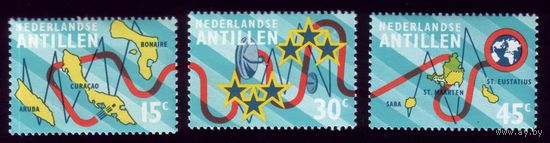 3 марки 1973 год Нидерландские Антильские острова 269-271
