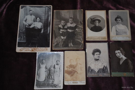 Фотографии No1:_Разные семейные фото, период до 1917 г. - продаются только все сразу-!