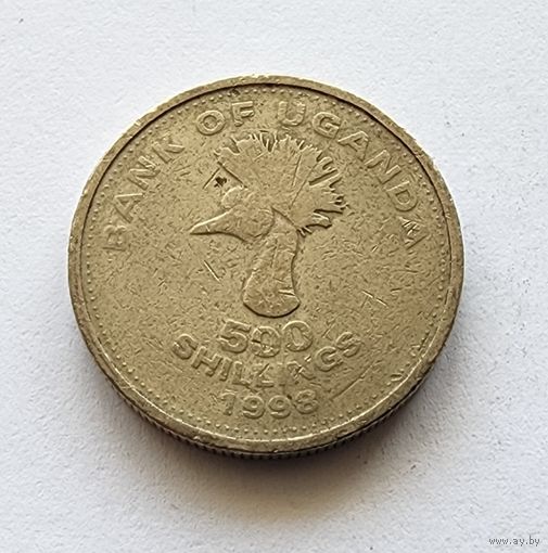 Уганда 500 шиллингов, 1998