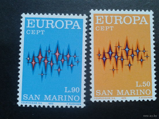 Сан-Марино 1972 Европа полная