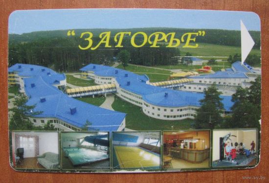 Телефонная карта 2010 г. Загорье, номер 165