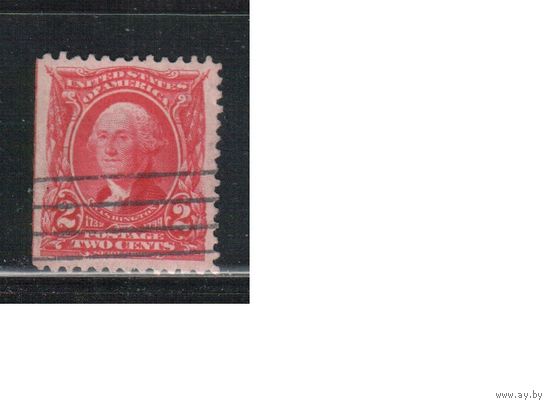 США-1902, (Мих.139D), гаш.   , Стандарт, Президенты, Вашингтон