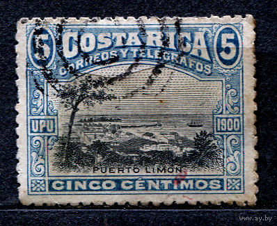 Город Пуерто-Лимон. Коста-Рика. 1901