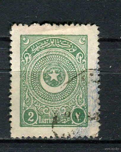Турция - 1924/1926 - Полумесяц и звезда 2Pia - [Mi.839a] - 1 марка. Гашеная.  (LOT EJ2)-T10P2