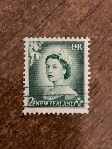 Новая Зеландия 1954. Елизавета-II. Марка из серии