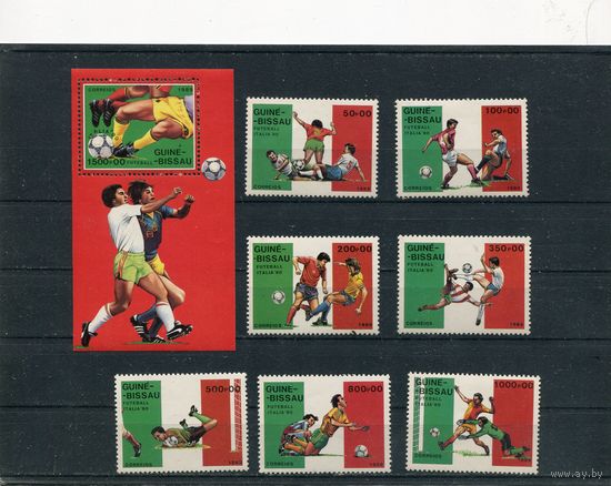 Гвинея-Биссау. Чемпионат мира по футболу. Италия 1990