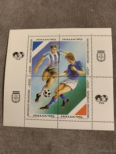 Аргентина 1990. Чемпионат мира по футболу Италия-90