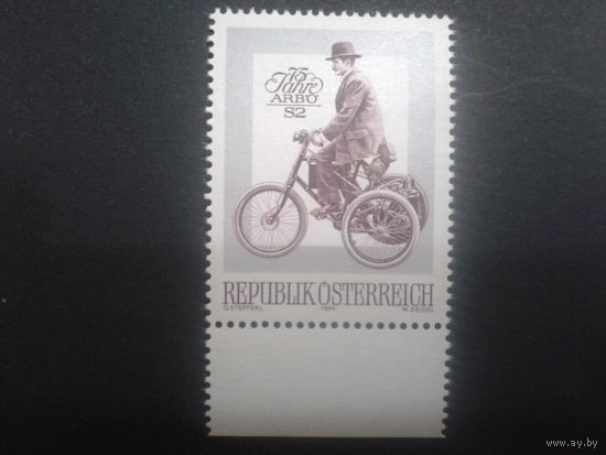 Австрия 1974 75 лет мотоциклу