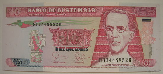 Гватемала	10 кетсаль 2006 г. (g)