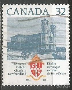 Канада. Визит Папы Рымского в страну. 1984г. Mi#925.