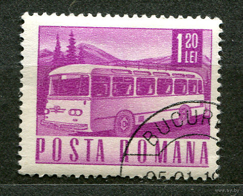 Транспорт. Автобус. Румыния. 1971