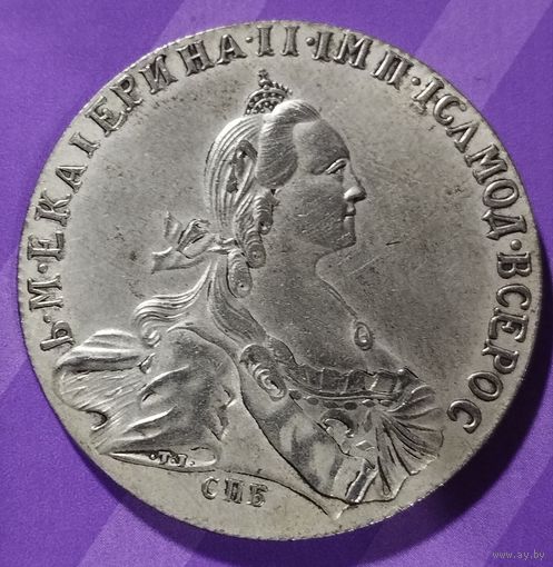 Монета рубль 1771 г.