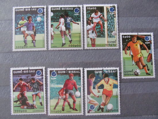 Гвинея-Биссау. 1988. Футбол