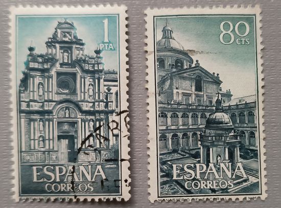 Монастыри. Архитектура. Испания 1961,1966