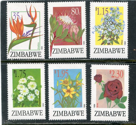 Зимбабве. Флора. Цветы. Вып.1994