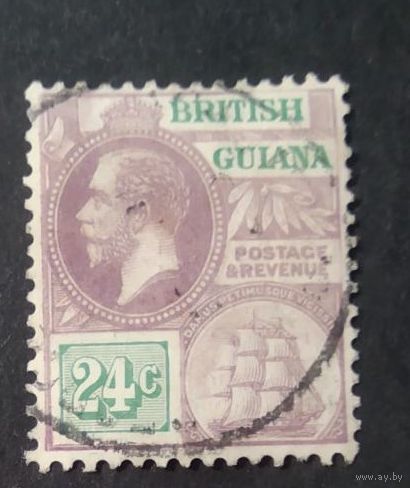 ВЕЛИКОБРИТАНИЯ\1246\Гайана - Британская Гвиана 1921. Mi146 кц8евр