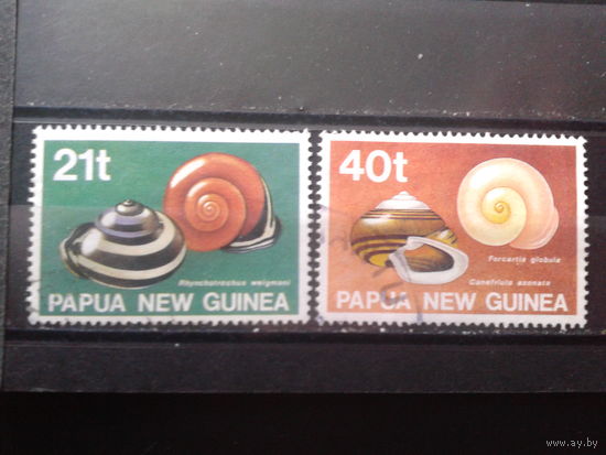 Папуа Новая Гвинея 1991 Ракушки
