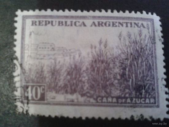 Аргентина 1936 Сахарный тростник