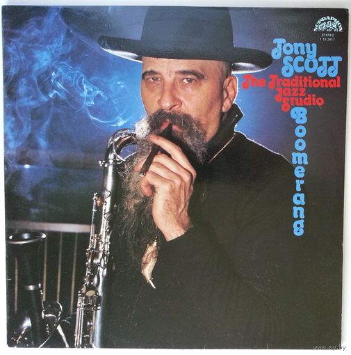 LP Tony Scott, The Traditional Jazz Studio – Boomerang (1980)