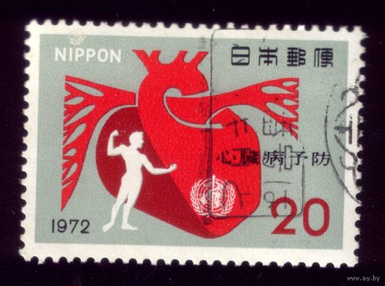 1 марка 1972 год Япония 1148