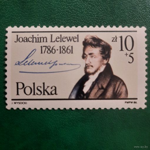 Польша 1986. Joachim Lelewel 1786-1861