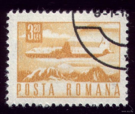 1 марка 1971 год Румыния Самолёт 2962
