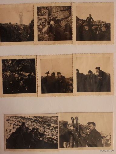 Оборона Севастополя.1 сектор Балаклав.немецкая окупация 1941-1942.Форт Южный.8 оригинальных фото
