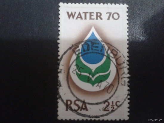 ЮАР 1970 вода, эмблема