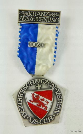 Швейцария, Памятная медаль "Стрелковый спорт" 1961 год