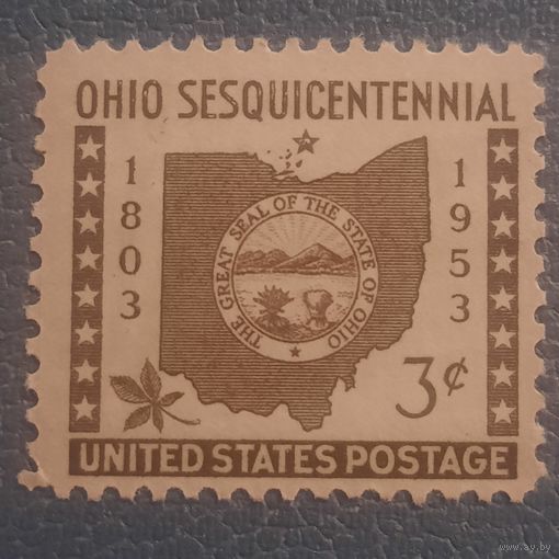 США 1954. 150 летие штата Огайо. Полная серия