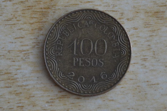Колумбия 100 песо 2016