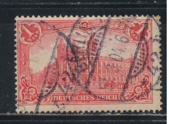 Германия Имп 1902 Вып Германия (II) Рейхпочтамт Стандарт БВЗ #78A