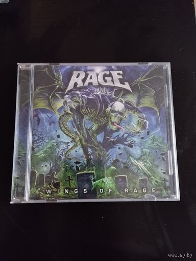 Rage – Wings of Rage (2020, CD / EU replica)