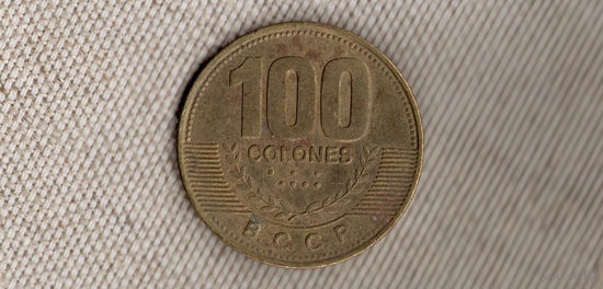 Коста-Рика 100 колон 2007