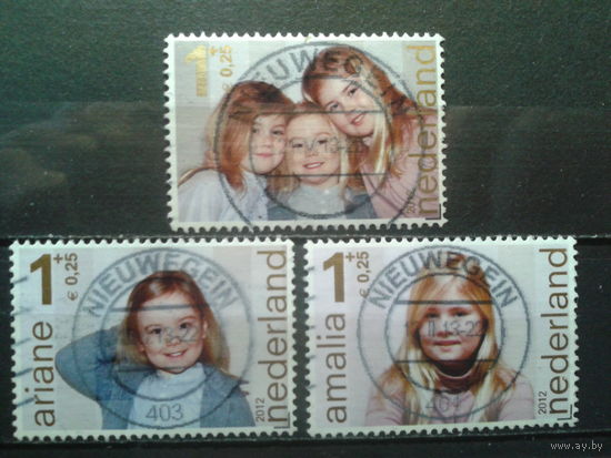 Нидерланды 2012 Дети кронпринца Виллем-Александра и принцессы Максимы Михель-4,5 евро гаш