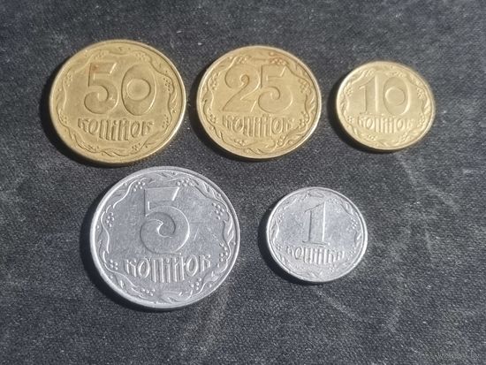 Украина лот монет 1992