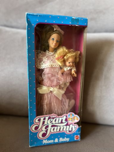 Кукла Барби Barbie The Heart Family Mom&Baby 1984