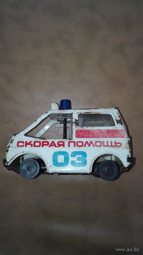 Машинка детская скорая помощь СССР