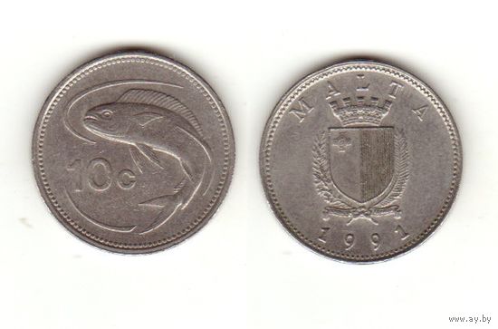 10 центов 1991